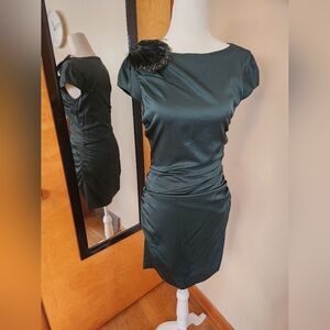 Ali Ro spruce green dress, size 6